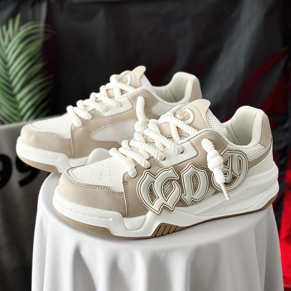 

New men s shoes niche design bread shoes men s leisure national tide brand skateboard shoes men s board shoes 44