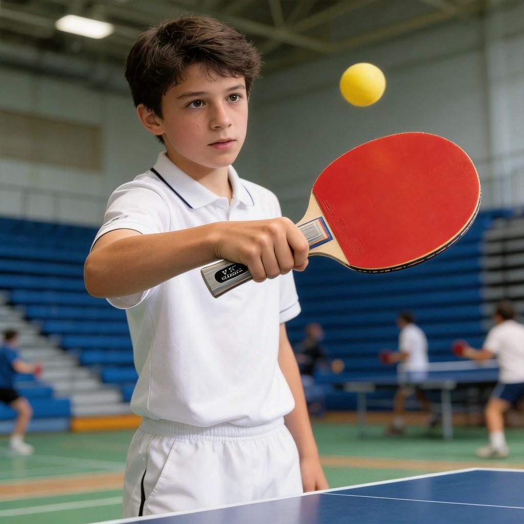 Table Tennis Racket Pack With Long And Short Handles For Beginners And Advanced Players
