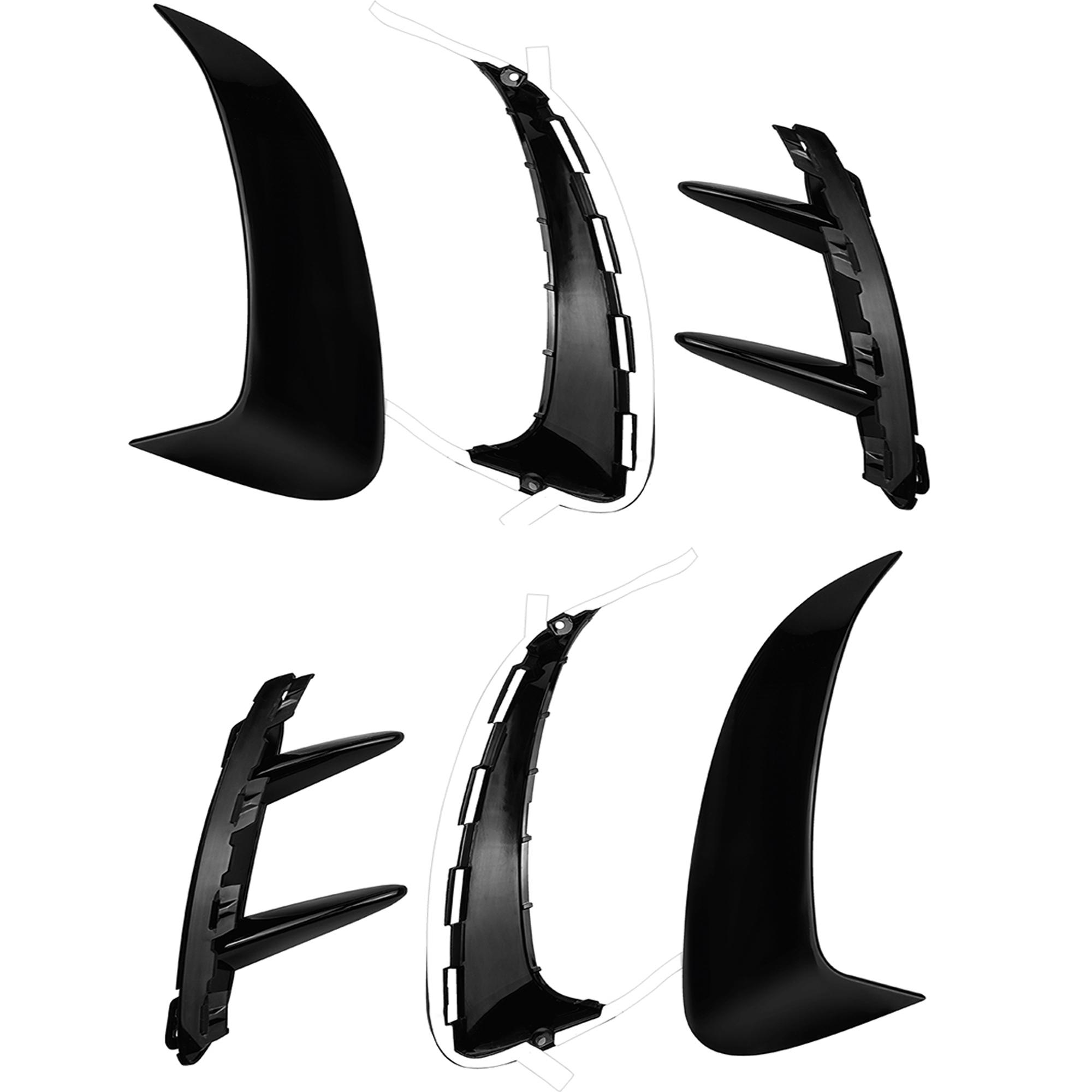 

Rear Bumper Trim Cover Fender Flicks Canards Car Styling For Mercedes Benz A Class W177 Sedan A180 A200 A250 A35 AMG 2020 2021+