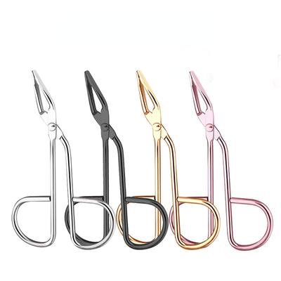 Professiona Elbow Eyebrow Pliers Clips Scissors Tweezers Golden Silver Straight Pointed Eyebrow Plucking Make Up Beauty Tool New