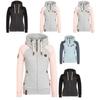 Luxurious Womens Fashion Zipper Sweater Hooded Cardigan Casual Hoodies Jacket Coat Tops