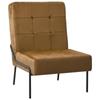 Day and Night - Day and Night Brown Velvet Relaxation Chair 65x79x87 Cm
