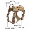 Heavy Duty Dog Harness Vest With Adjustable Leash Collar Set Large Dogs Outdoor Walking Training