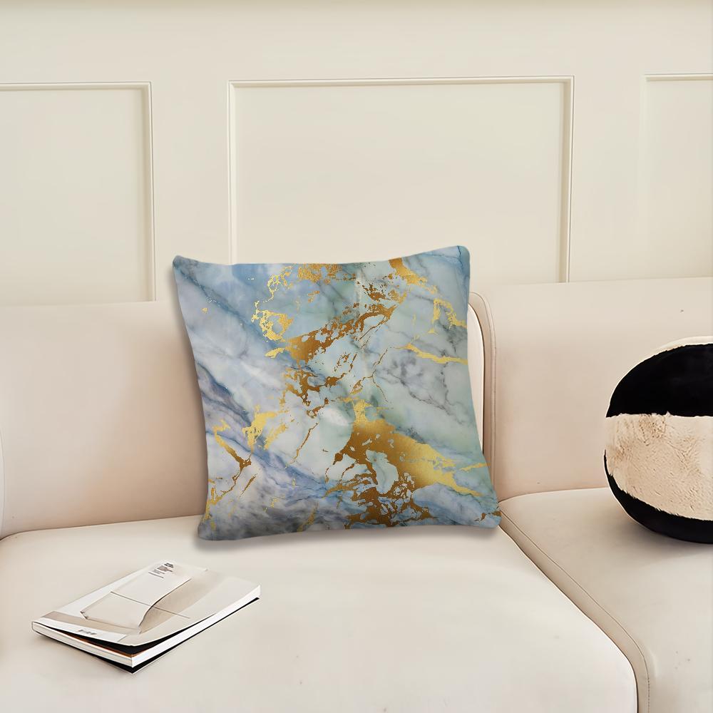 

Fashion marble cushion cover Pillow Cover Decoration Room Home Sofa living Office Car Nordic Simplicity 12x12Inch