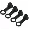 10/20/30Pcs 8mm Car Brake Pump Screw Dust Cap Oil Drain Screw Cap Brake Caliper Bleed Nipple Black Cover Rubber Motorcycle