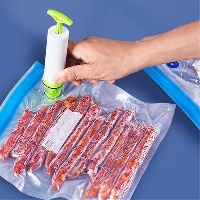 Plastic Clips Vacuum Bags Set Hand Space Saving White
