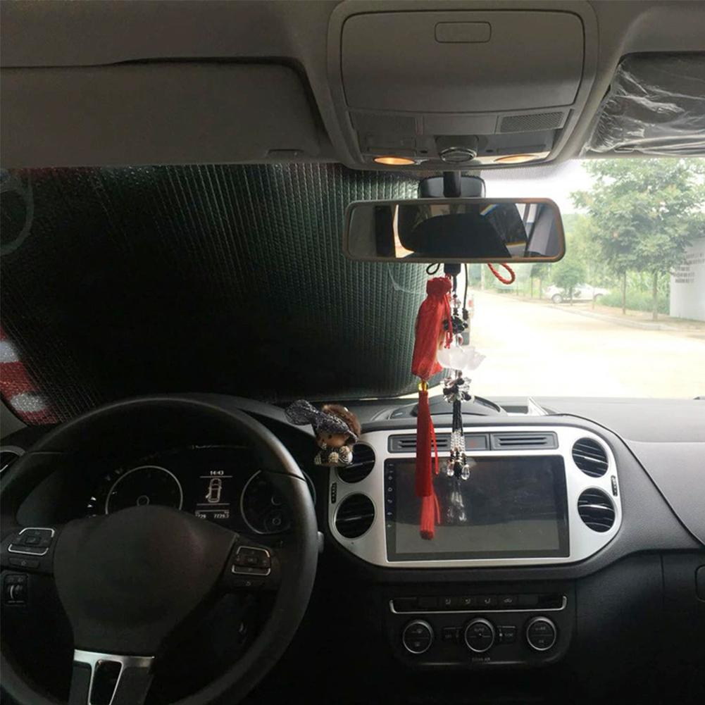 Clona na přední okno auta Ochrana proti UV záření Stín Sluneční ochrana Kryt clony na čelní sklo Auto závěs Sluneční clona Příslušenství