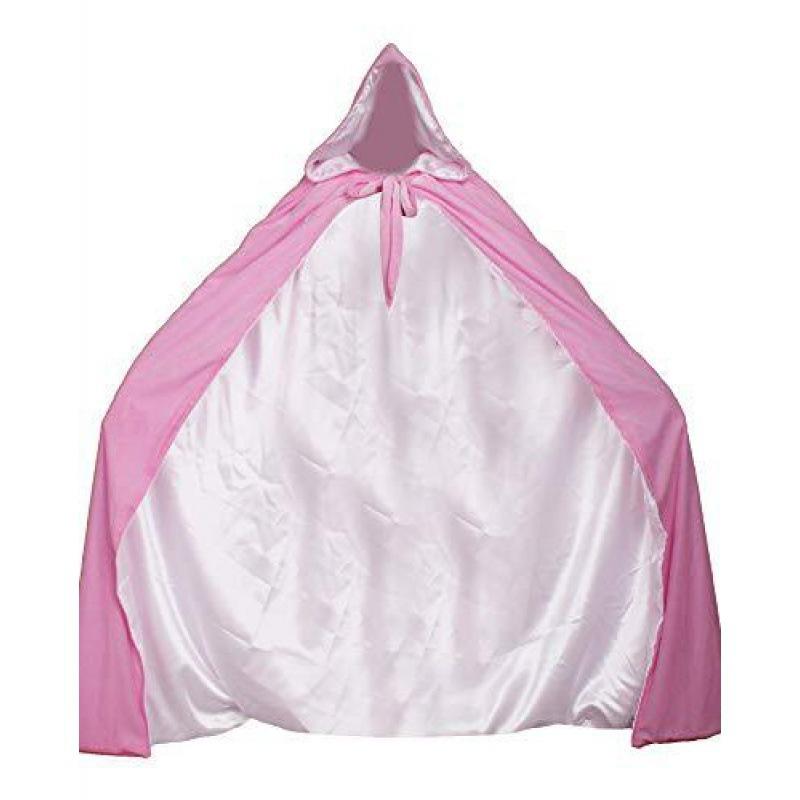 Women Halloween Solid Color Cape Long Cloak Cosplay Party Costume Casual Gothic Stage Dress Up Cape For Festival
