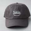 Dickies Patch Emblem Low Cap Logo Polo Cap Hat for Men and Women, Unisex, Solid Color, 874, 6-Panel Cotton Cap, Baseball Cap, Looking Charcoal, 024