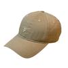 New style hats for men and women with small letters for spring and summer P Soft-top baseball cap with wide brim for large head sizes, casual cap for