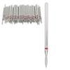 50pcs Professional Nail Polishing Grinding Head Nail Drill Bits Manicure Tool AccessoryF‑1.8mm   0.1in