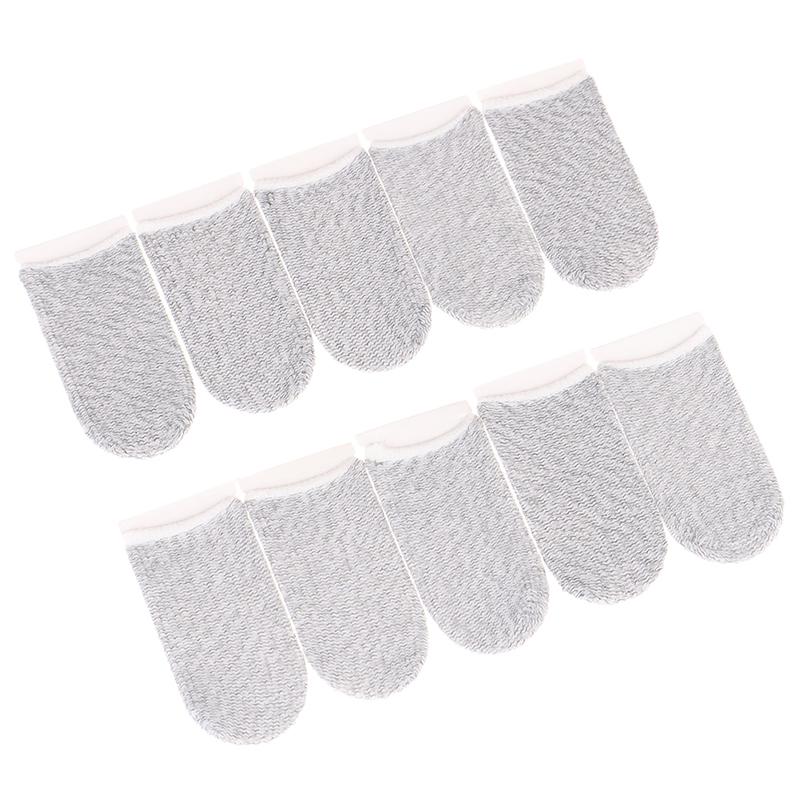 10Pcs Mobile Game Sweat-proof Fingers Gloves Touch Screen Thumbs Finger Sleeve