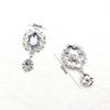 Diy Accessories Flower Plate Diamond Buckle Water Drop Gem Pendant Alloy Accessories Hair Accessories Headdress Material
