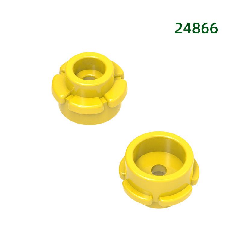 WANGE Five-Petaled Flower Building Blocks 530Pcs Small Compatible Bricks Farm Elements Accessories MOC DIY Bulk Kids Toy No.24866