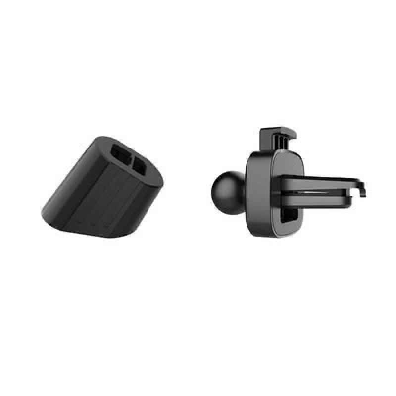 Universal Adhesive Car Phone Holder with Extended Rod and 17mm Ball Head for Curved Surfaces