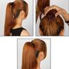 1/2/4pcs Fluffy Hair Comb Simple Ponytail Hair Clips Ponytail Heightener Girls Hair Styling Tools Elegant Hair Clip Accessory