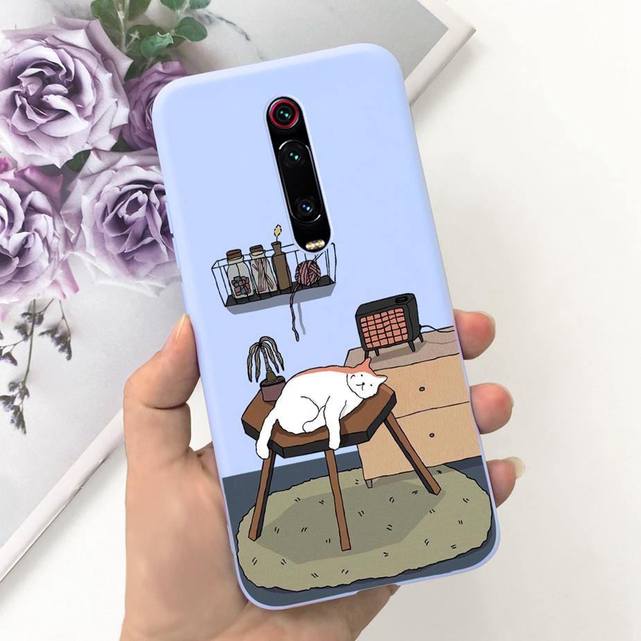 For Xiaomi Mi 9T Pro Case Cute Fashion Candy Painted Cover Soft TPU Phone Case For Xiaomi Mi 9T Mi9T Pro Back Cover 6.39'' Shell