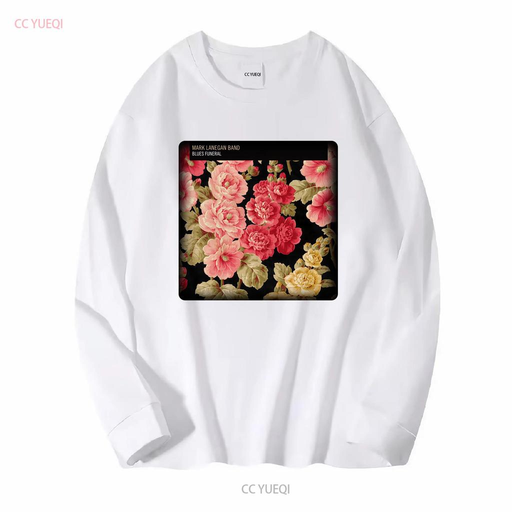 Mark Lanegan Black All Size Cotton T Shirt Vintage Washed Fashion Top For Everyday Wear Unisex Designer Clothes Streetwear