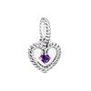 Original 12 Month Birthday Dangle Pendant Diy Bead Fit Original  Charms Silver 925 Bracelet Trinket Jewelry for Women