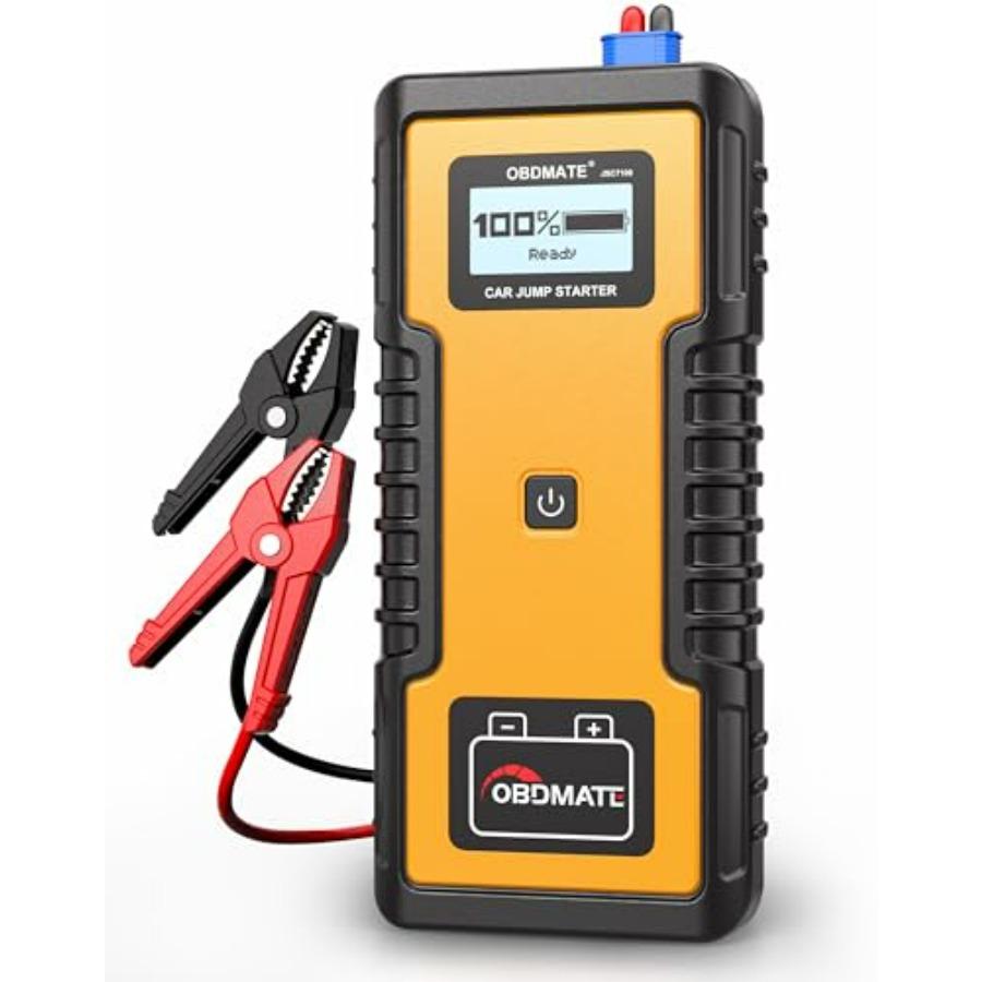 Car Jump Starter 1000A Super Capacitor Jump Starter Non-Battery for 12V Gas Diesel Engines 12V Portable Jump Starter for Car Ba as pic