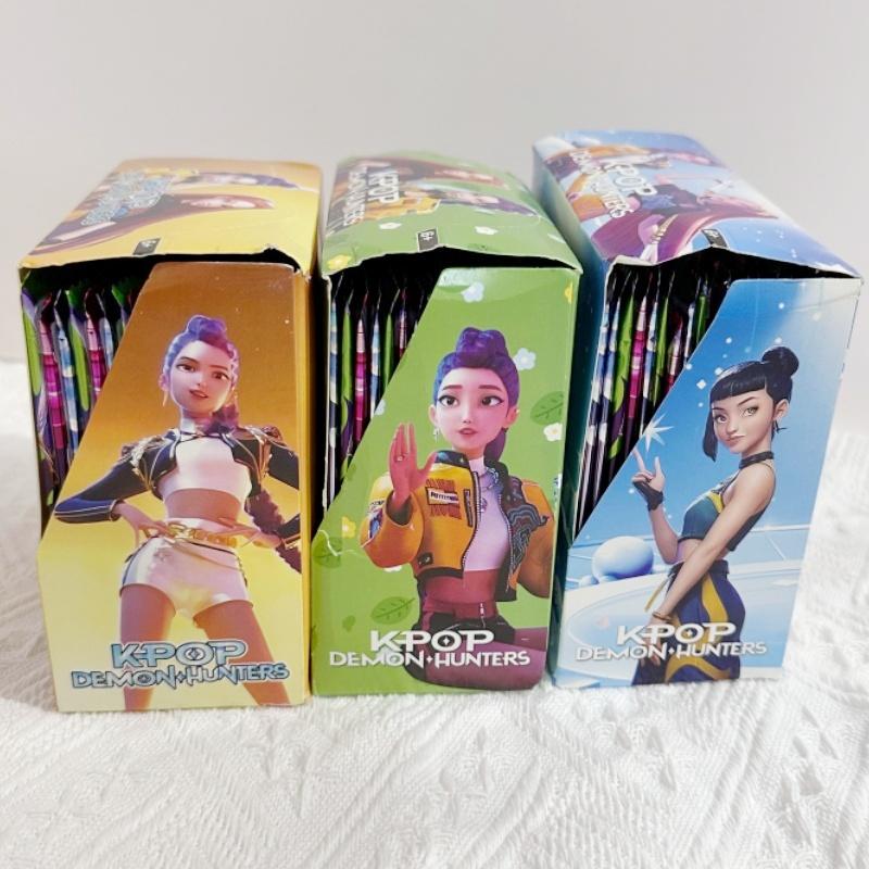 2026 Nové K-POP Loveci démonů Sběratelské karty, Anime Sběratelská karetní hra, Booster balíček vzácných fóliových karet, Dárek pro fanoušky a děti