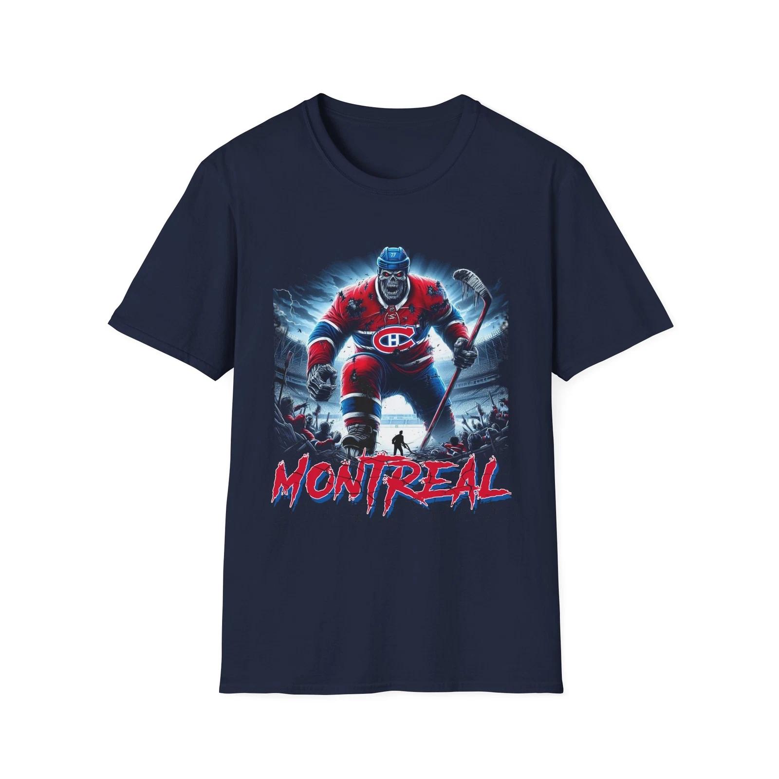 Men s and Women s T-shirts Ghosts of the Forum - Montreal Canadiens Horror Mashup T-Shirt XXL