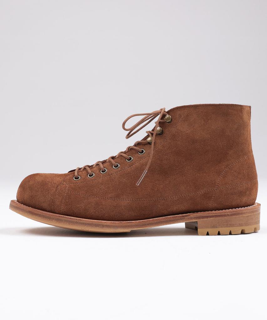 Brenowelt 908 Italian Suede 4-Inch Monkey Boots Goodyear Welt