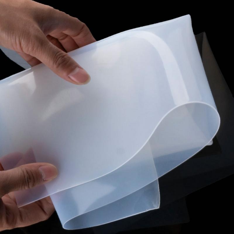 500X500MM White Silicone Rubber Sheet 1/2/3/4/5MM