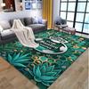 Club Santos Laguna Pattern Rug, Indoor/Outdoor Mat, for Picnic, Gameroom, Bedroom, Office, Living Room, Home Decor Carpet, Birthday Gift