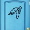 1pc Unique Sea Turtle Metal Wall Decor - Geometric Cut Out Plaque Art for Bedroom, Ideal for Christmas
