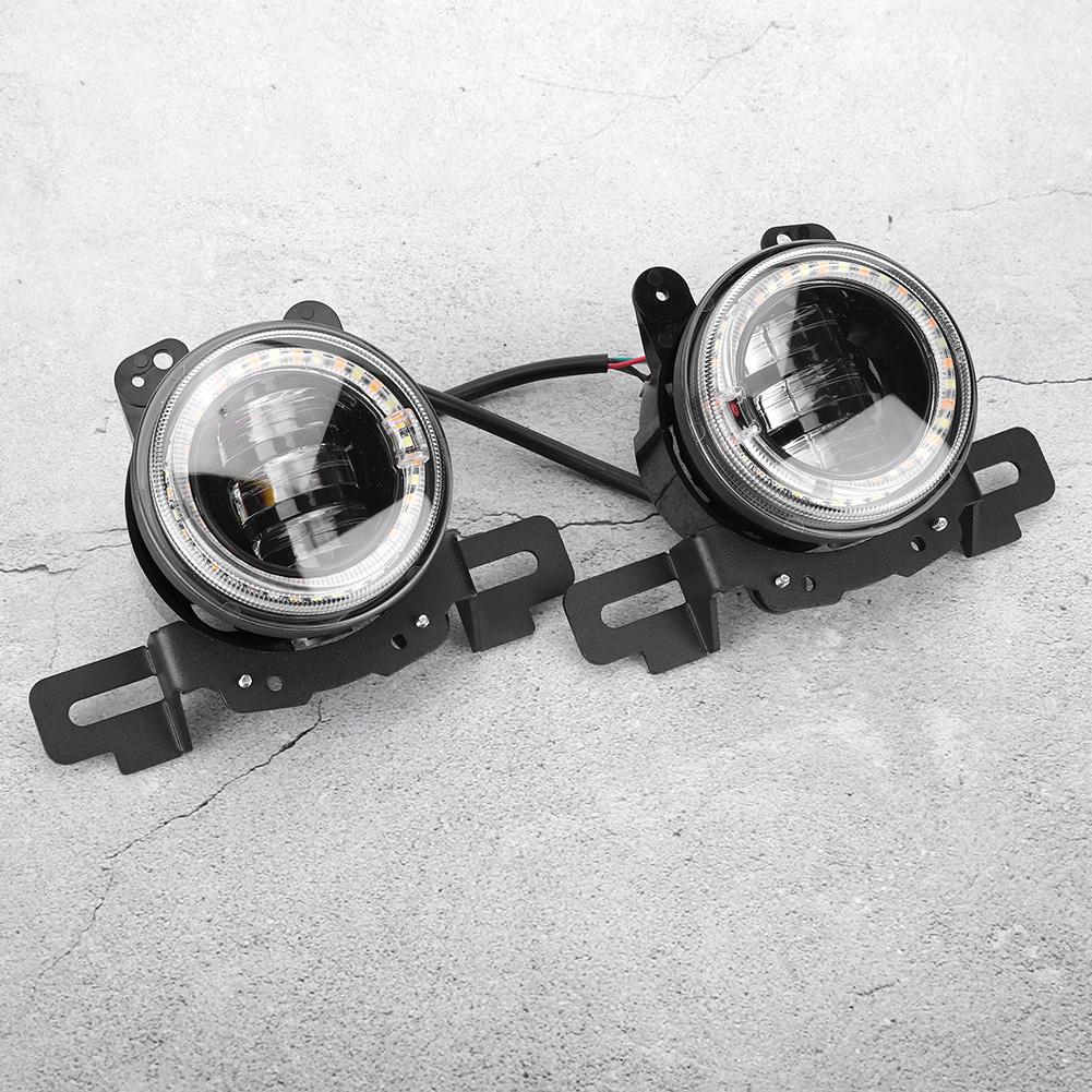 4 Zoll Nebelscheinwerfer Lampenhalterung Montagebaugruppe IP67 Wasserdicht Passend für Jeep Wrangler JK 2007 2017