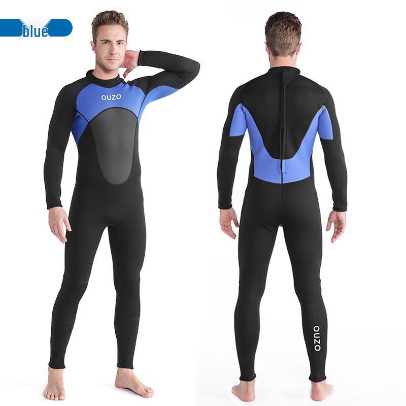 Ouzo 3mm One-Piece Thermal Wetsuit S