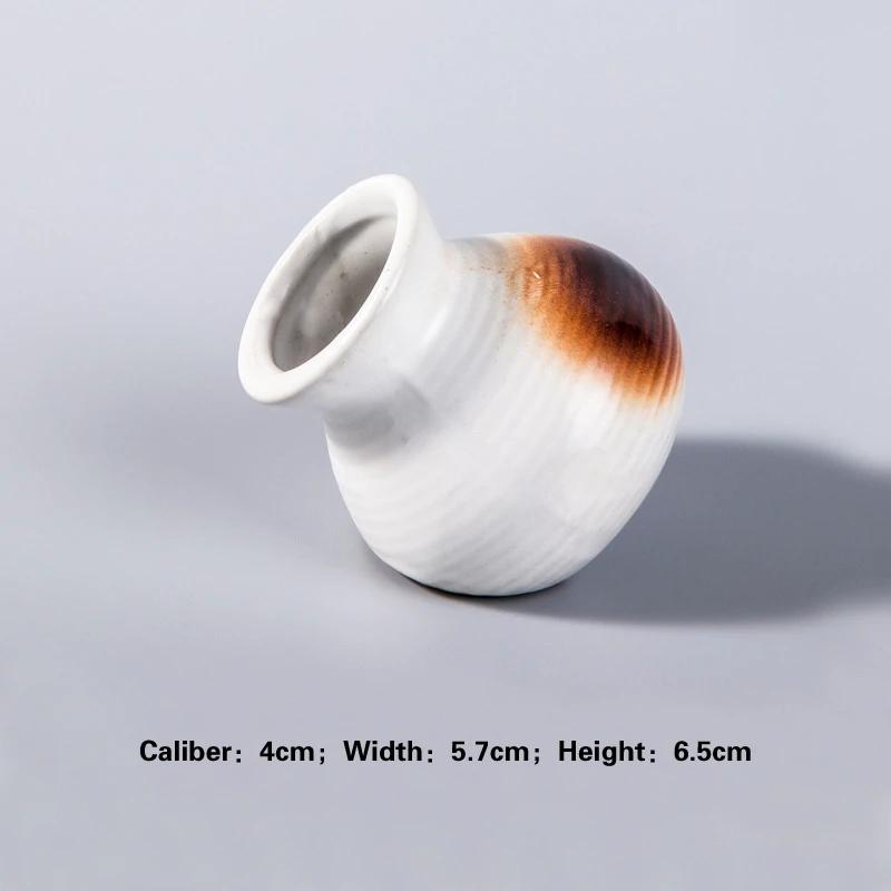 Decoration Shop Plate Ceramic Kitchen Household Tableware Japanese Sashimi Sushi Small Can Egg Bottle Dry Ice Cup Creative Plate