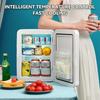 8L Large Capacity Beauty Mask Skin Care Cosmetics Mini Fridge Cosmetic Refrigerator Mirror Car Household Mini Refrigerator
