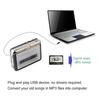 USB Cassette Tape To MP3 Converter Capture Audio Music Player Tape Cassette Recorder Portable USB Cassette Capture Radio Player