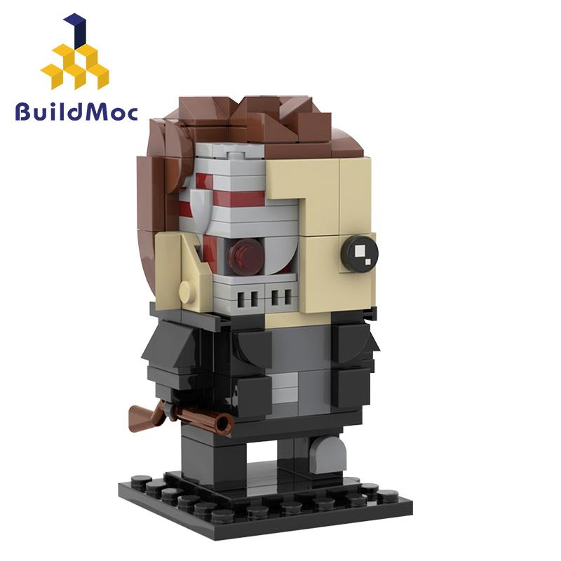 Mini Building Blocks Kit Cartoon Figures Characters Stranger Bricksheadz Collection Bricks Model Assemble Kids Toy Gifts