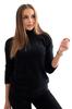 Two-Piece Alpaca Sweater Set Black