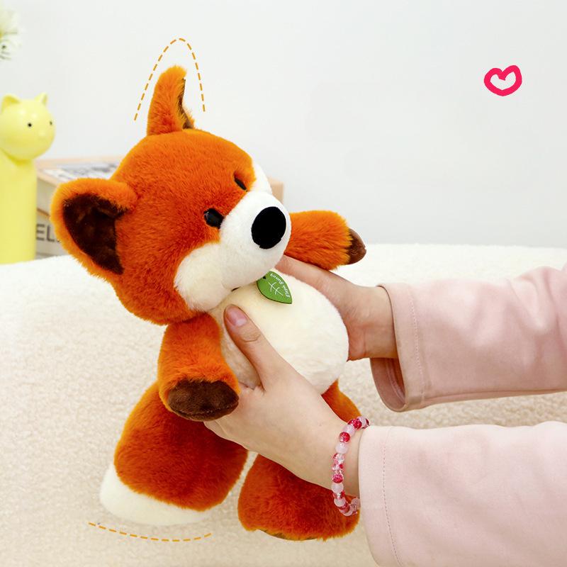 Laufender Niedlicher Haustier Fuchs Elefant Plüschtier Puppe Niedliches Spielzeug Puppe Kissen Geschenk