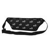 New Polyester Fanny Pack Regular Unisex Black 077303-08