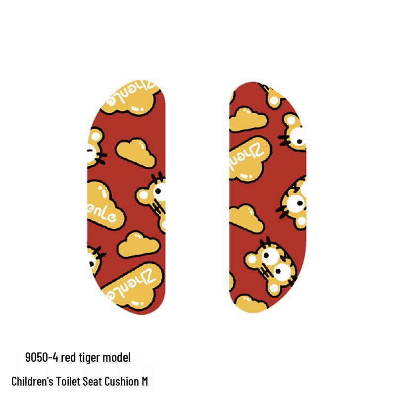 Children's Cartoon Self-Adhesive Washable Toilet Seat Cushion Pad