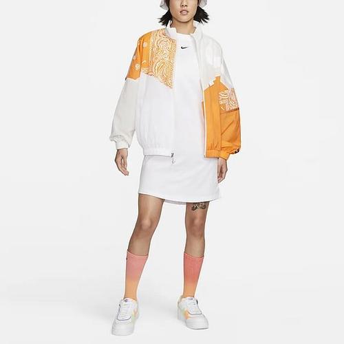 Nike Sportswear Essentials Series Short-Sleeved Dresses Women's White DV7883-100