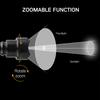 T20 Infrared IR 850nm Night LED Tactical Flashlight Zoom IPX6 Waterproof Torch Use 18650 Battery Hunting Lantern