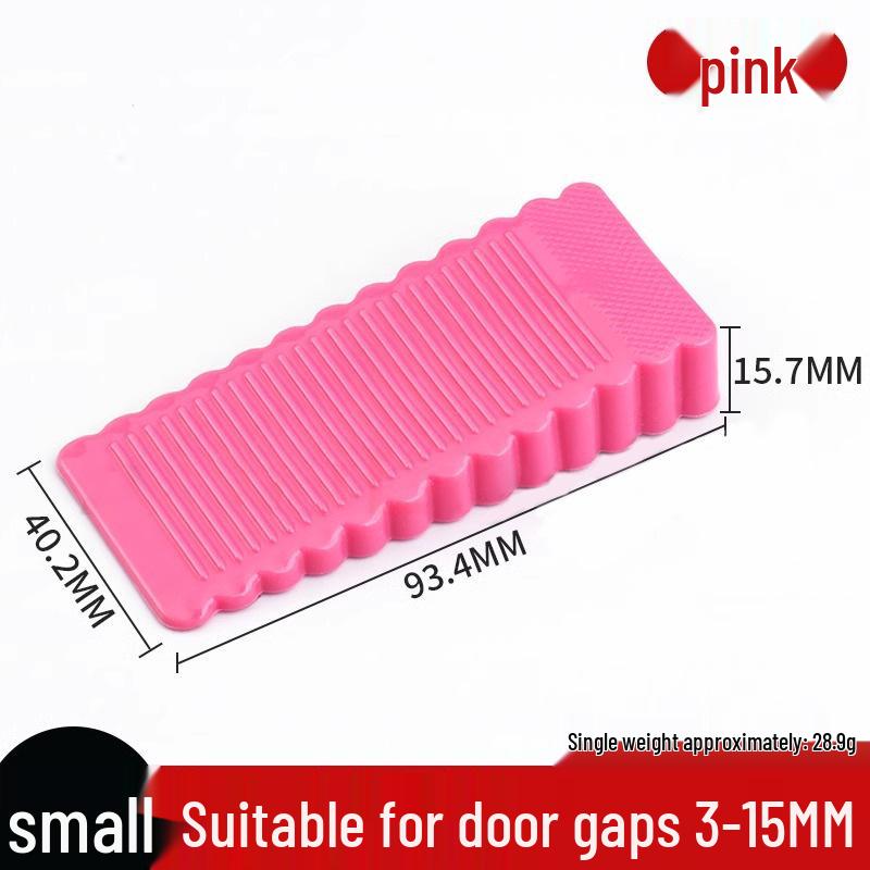 Windproof, Punch-Free Anti-Collision Door Stopper - Rubber Safety Stop for Home Doors