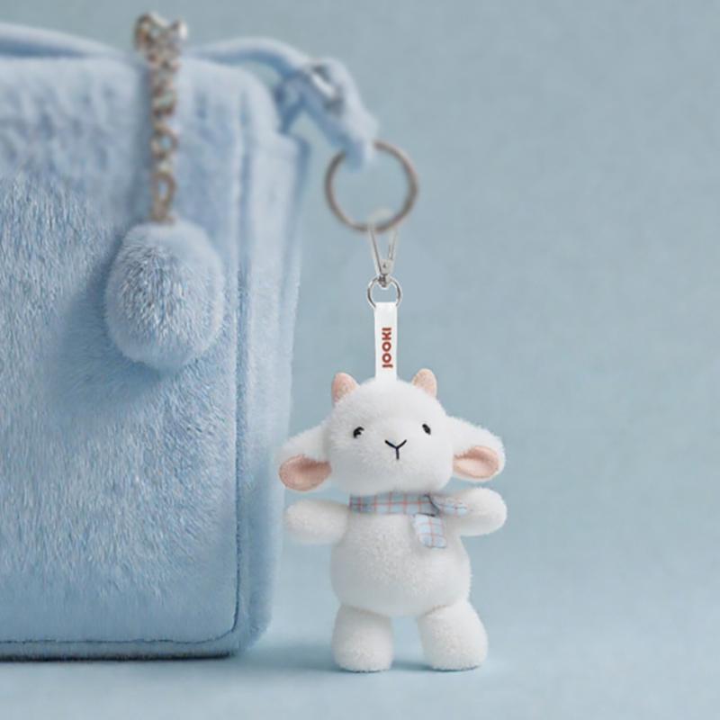Treasuringu Mini Plush Toy Pendant Cute Cartoon Animals Stuffed Dolls Key Chain Soft Bag Pendant Birthday Gifts