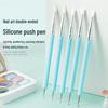 Dual-Ended Silicone Nail Art Tool: Smudge & Dot Pen