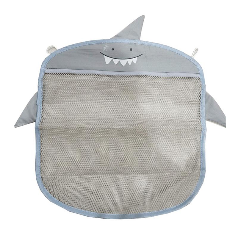 Kitchen Supplies Cartoon Hanging Bags Storage Basket Bathroom Kid Bathing Toy Net Shape Storage Bag Folding Organizer