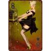 Vintage Metal Signs Pinup Girls Wall Decor for Bathroom Laundry Man Cave Home Bars Garage Cafe Clubs Retro Posters Plaque