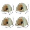 Outdoor Stray Cat House Folding Without Installation Pet Tent Bed Portable for Travel Cool Summer Kitty Puppy Bed Pet Supplies
