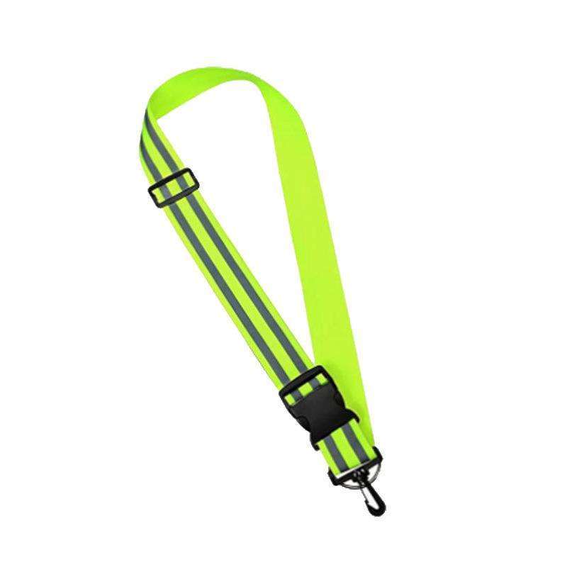 Adjustable Non-slip High Visibility Reflective Sports Strap for Night Running and Cycling