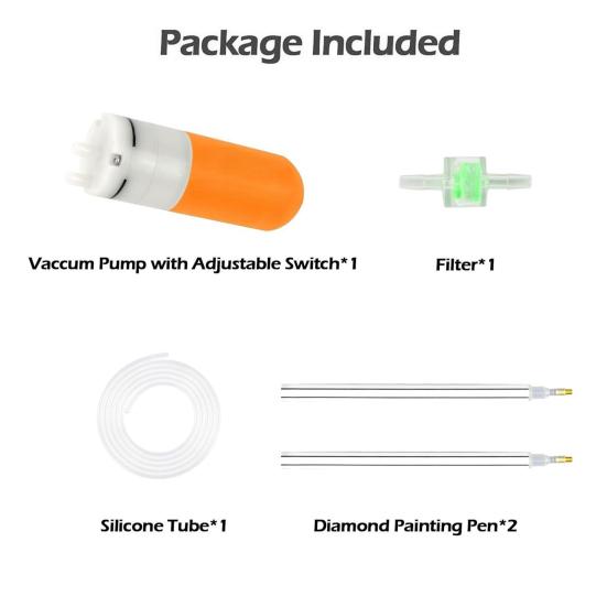 Vacuum Diamond Art Pen Electric Diamond Placement Tool Wax-Free USB Powered Diamond Art